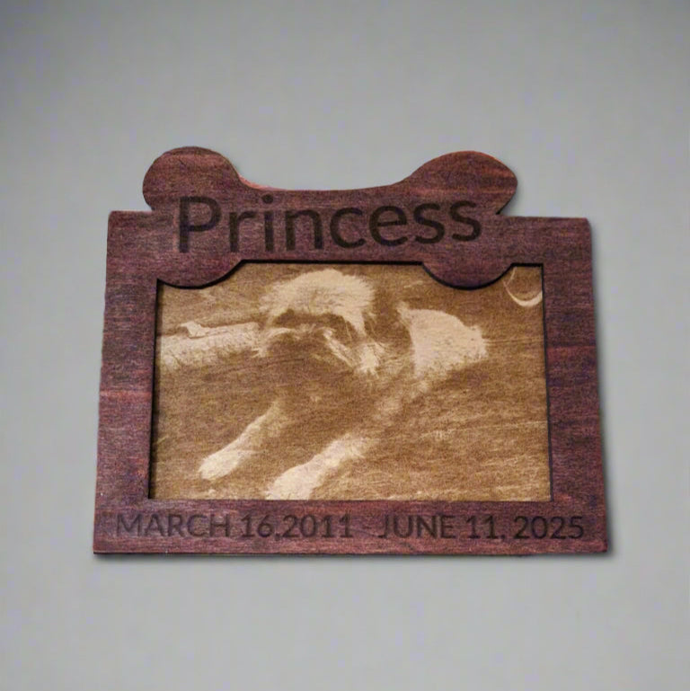5"x7" Dog Memorial Engrave Plaque