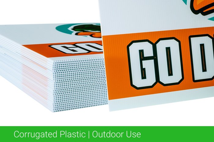 custom 18x24 yard sign Fayetteville NC
real estate yard sign coroplast outdoor
